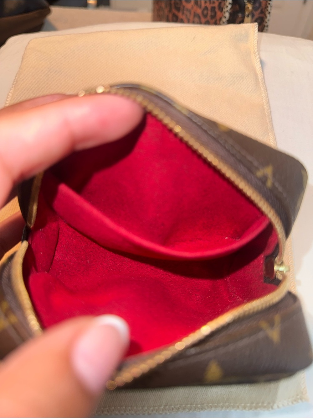 Vintage Louis Vuitton Monogram Wapity Pouch - Picture 7 of 11